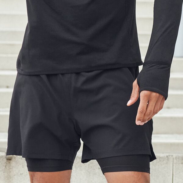 Double-layer sports shorts Thumbnail