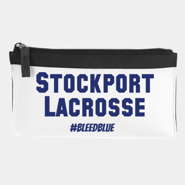 Stockport Lacrosse #BleedBlue pencil case Thumbnail