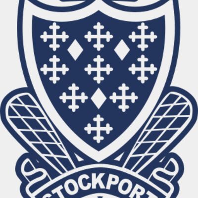 stockport lacrosse logo blue Thumbnail