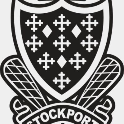 stockport lacrosse logo black Thumbnail