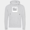 Cross neck hoodie Thumbnail